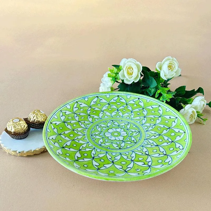 Dwani Mandala Marble Platter media 1