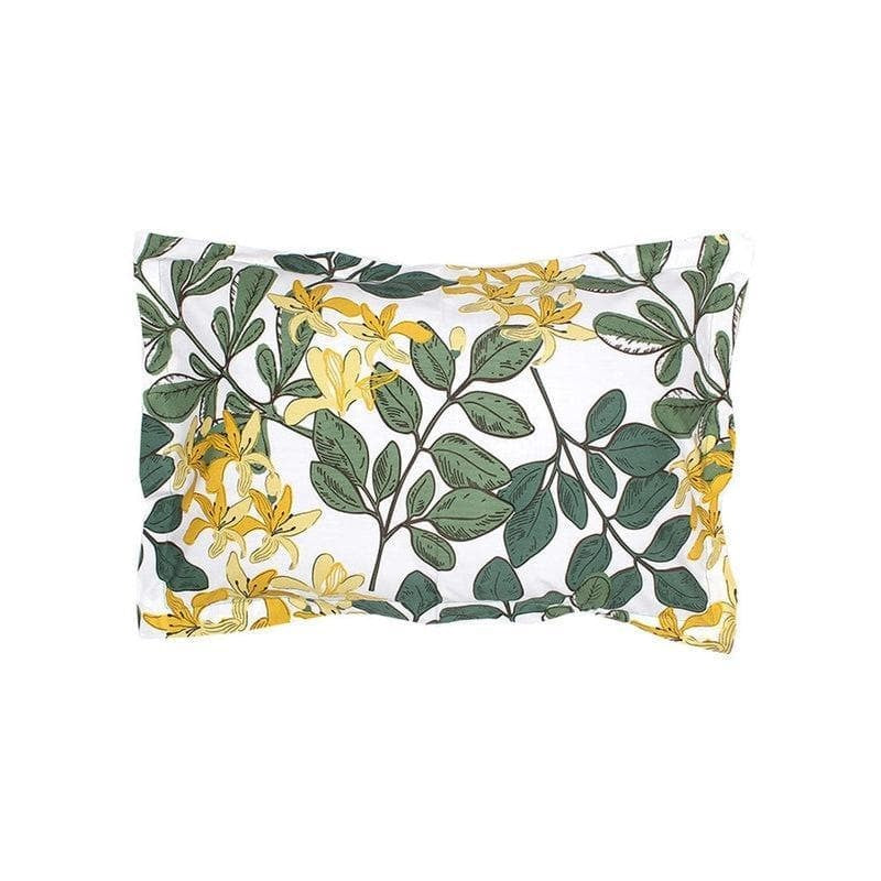 Moringa Cotton Bedsheet (Green) - 180 TC media 4