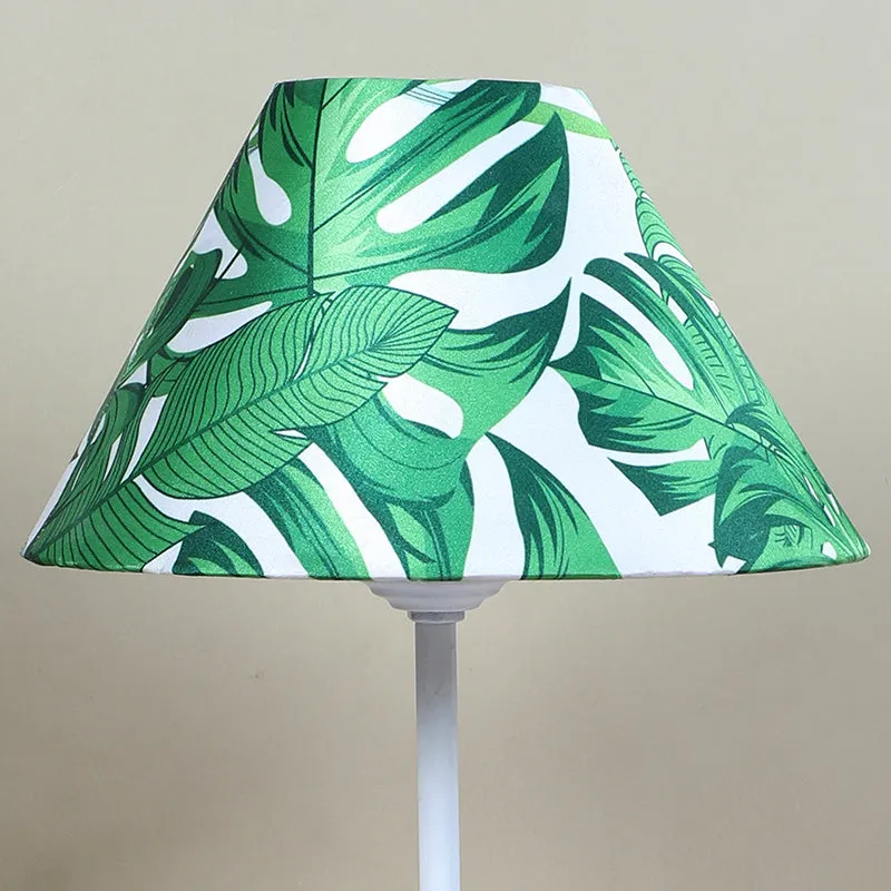 Kaizen Plane Printed Metal Table Lamp - Green,White media 3