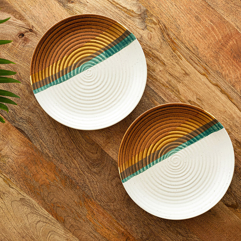 Cinnamon Grove Ceramic Dinner Plate