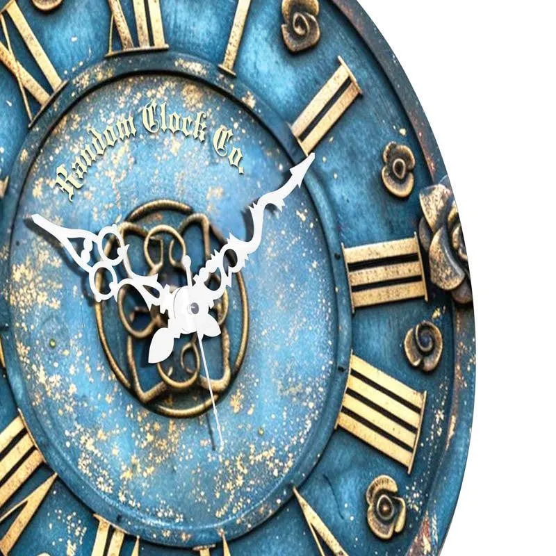 Sevyn Blue 3D Printed MDF Wall Clock media 9