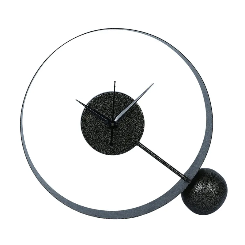 MonoTime Analog Table Clock - Grey media 4