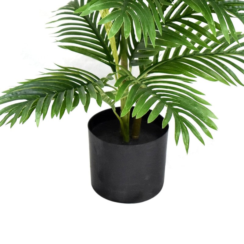 Harmony Artificial Dracaena Plant With Black Plastic Pot - 4 Feet media 7