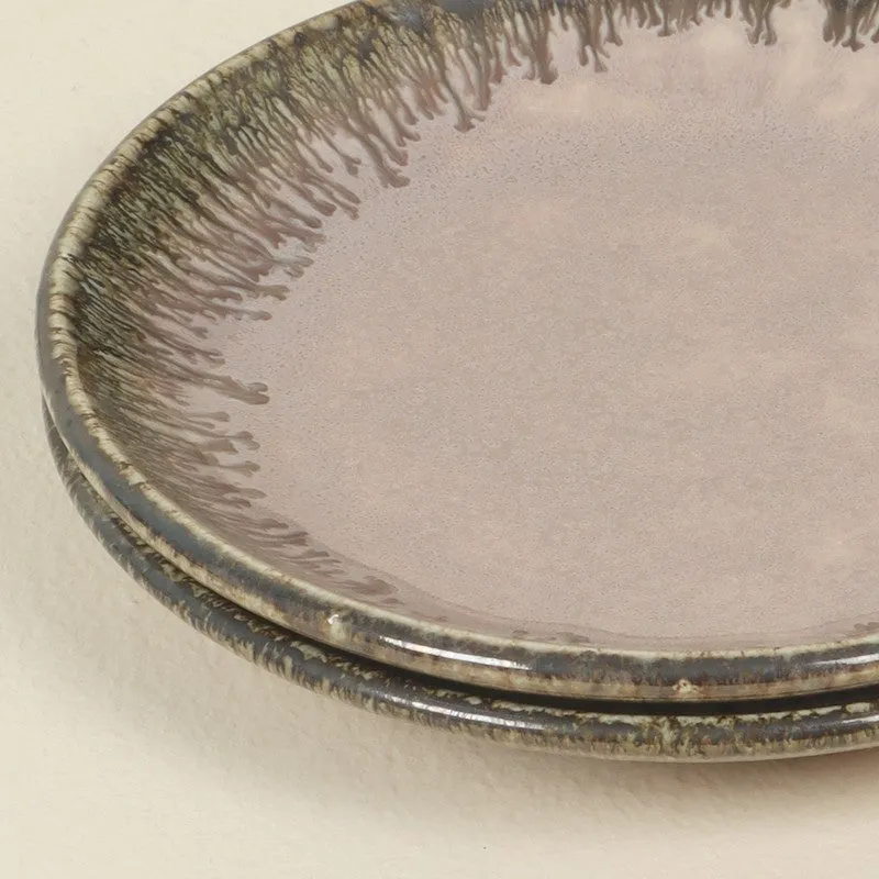 Cuisinelle Ceramic Quarter Plates (Pink) - Set Of Two media 4