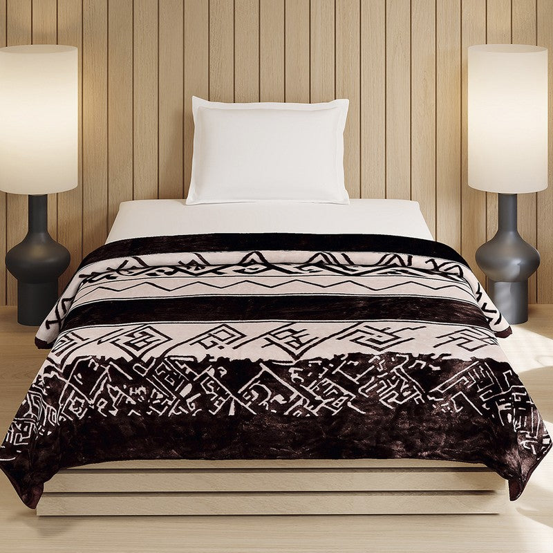 Monte Carlo Mystic Mocha Blanket - 540 GSM