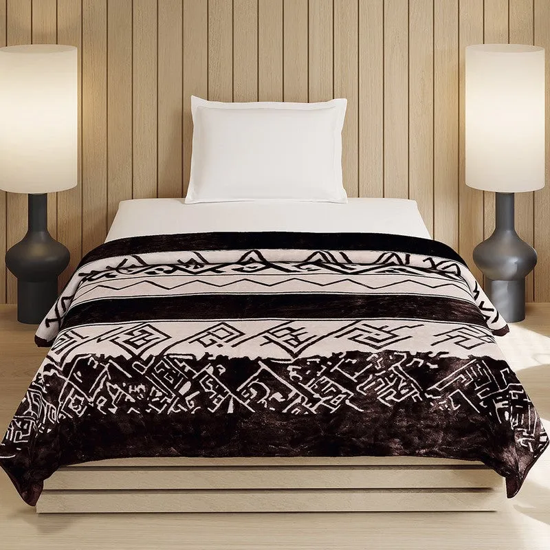 Monte Carlo Mystic Mocha Blanket - 540 GSM media 1