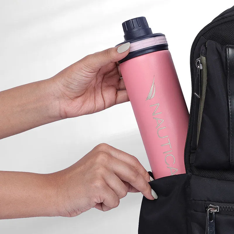 Nautica Skirnir Insulated Stainless Steel Thermos (Pink) - 500 mL media 6