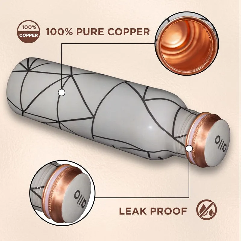 HydroDrop Copper Water Bottle - 1000 mL media 6