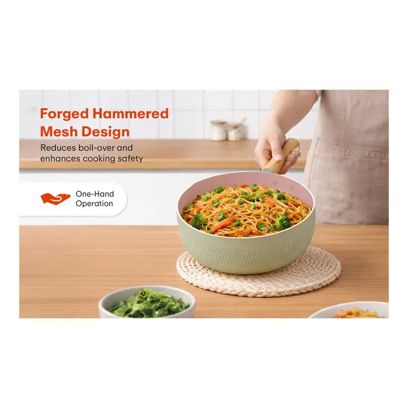Rioware Pastel Forge Glossy Non-Stick Saucepan (3100 mL) media 10