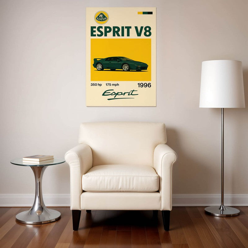 Lotus Esprit V8 Wall Poster
