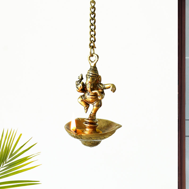 Nritya Vinayak Hanging Diya