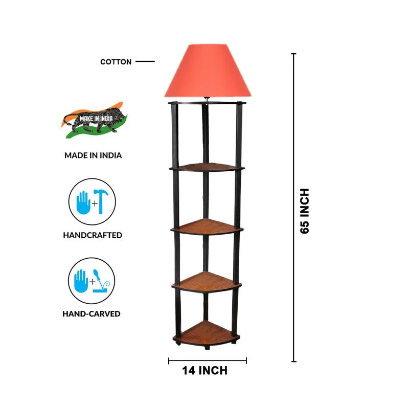 Opulent Beam Floor Lamp (Orange) media 6