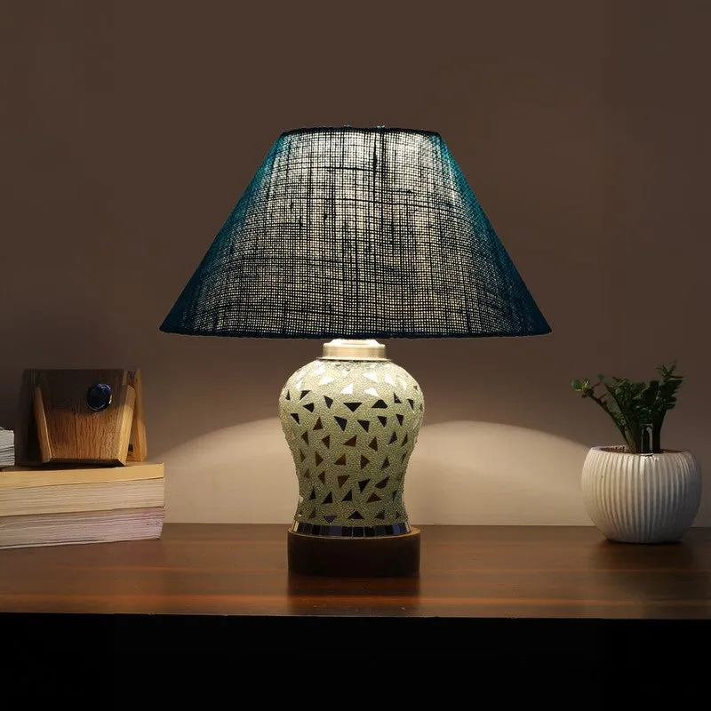 Orlina Wooden Table Lamp - Multicolor media 1