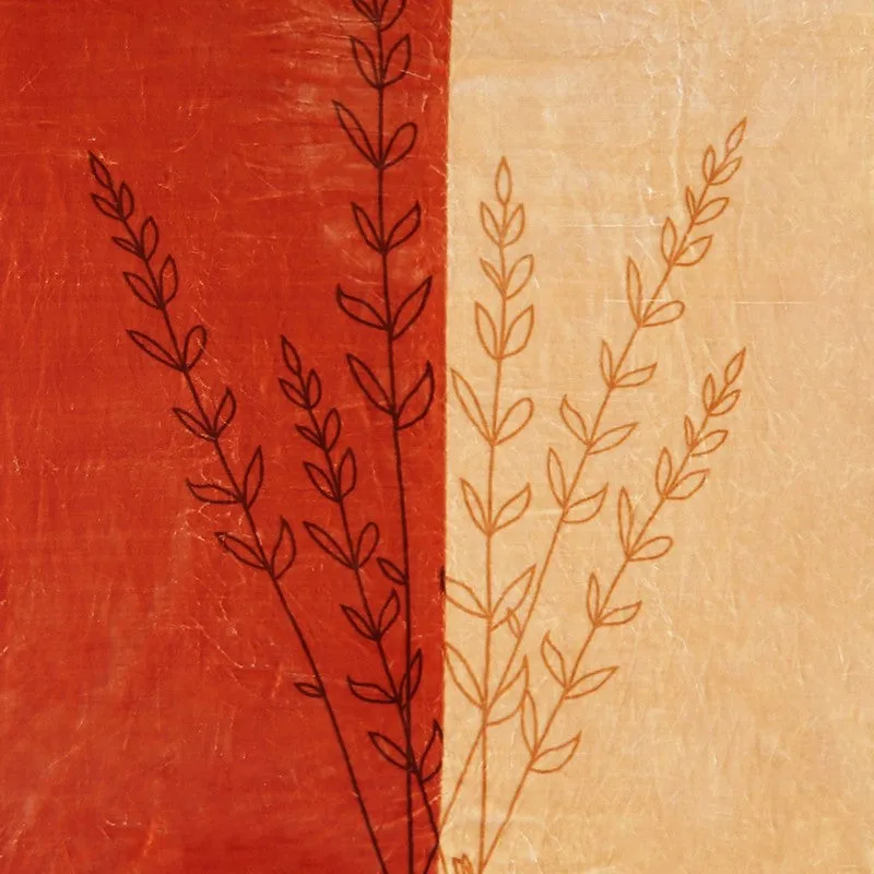 Monte Carlo Crimson Whisper Blanket (Orange)- 950 GSM media 6