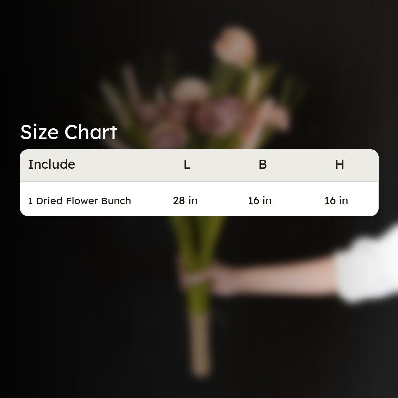 Rossaria Artificial Dried Flower Bunch media 6