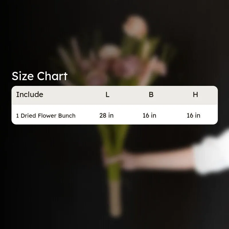 Rossaria Artificial Dried Flower Bunch media 6