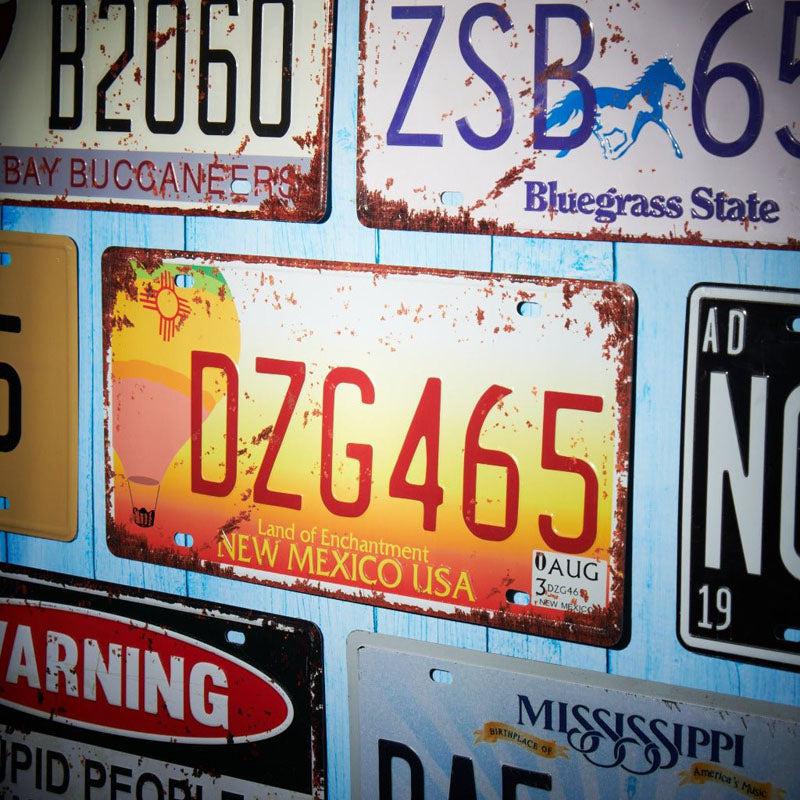 Dzg465 Sign Plate Metal Wall Accent media 5
