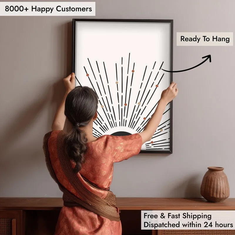 Raggio Archival Canvas Wall Art - Black Frame media 6