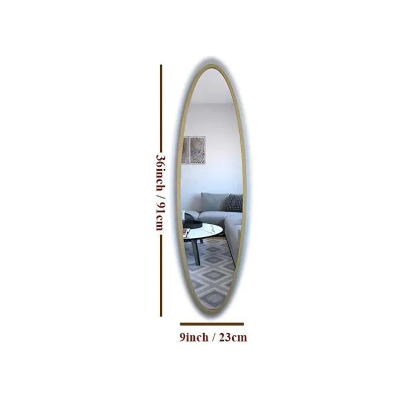 Elliptical Reflections Wall Mirror media 6