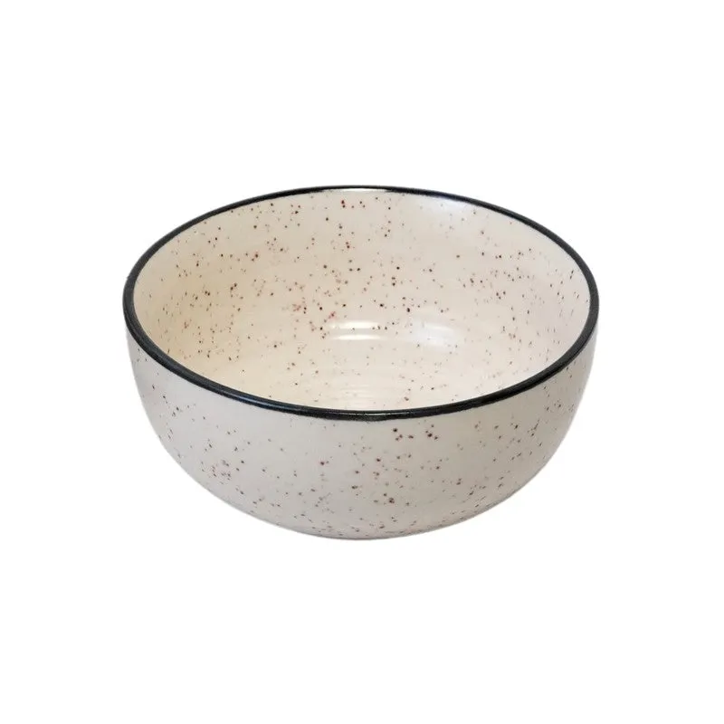 Swaad Katori Ceramic Snack Bowls (White, 200 mL Each) - Set Of Four media 5