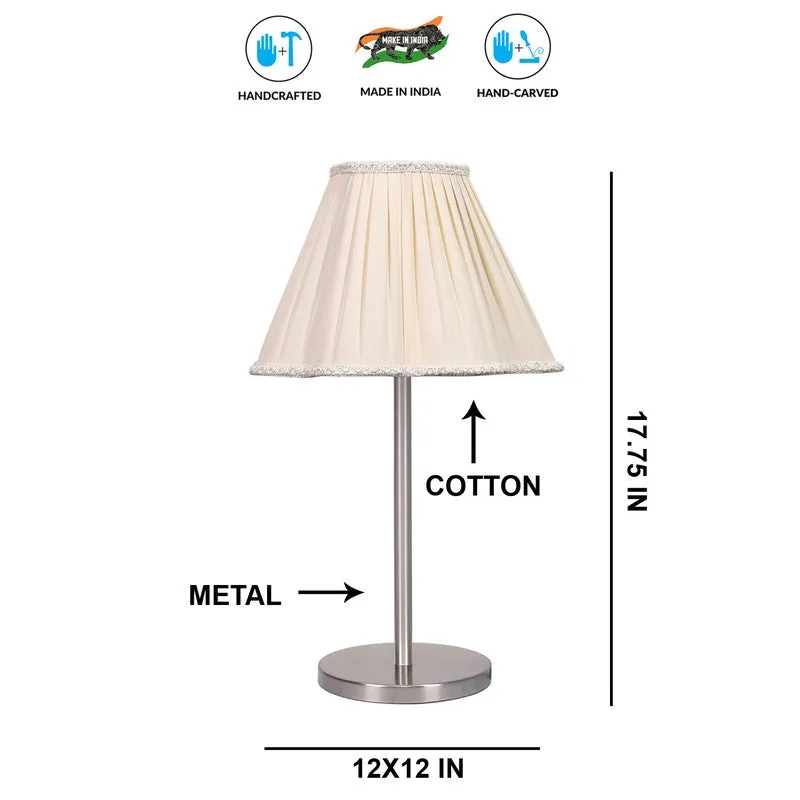 Noctra Pleat Glow Table Lamp - OffWhite media 8