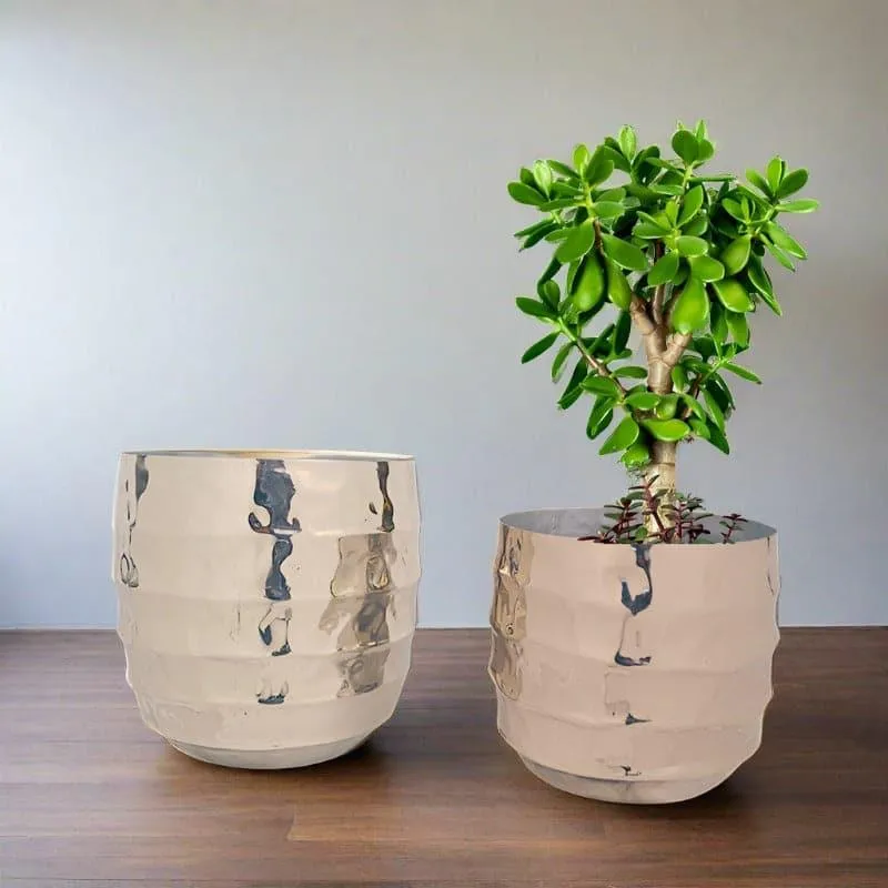Moha Iron Planter - Siver media 3