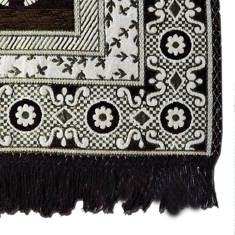 Path Perfect Cotton Runner Rug - Brown & Green media 3