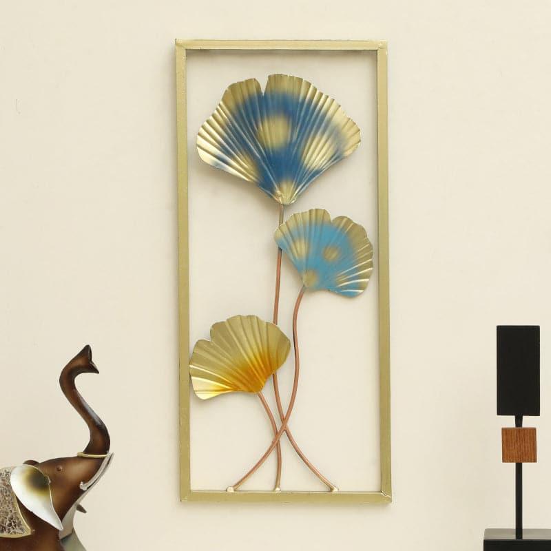 Dove Floral Metal Wall Accent