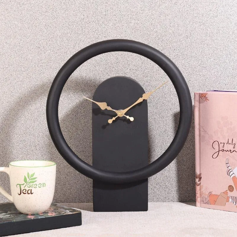 Hover Wall Clock - Black media 1