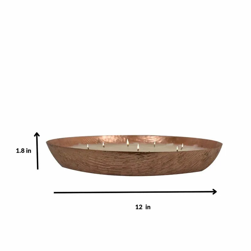 Glowen Copper Vanilla Scented Soy Wax Candle media 7
