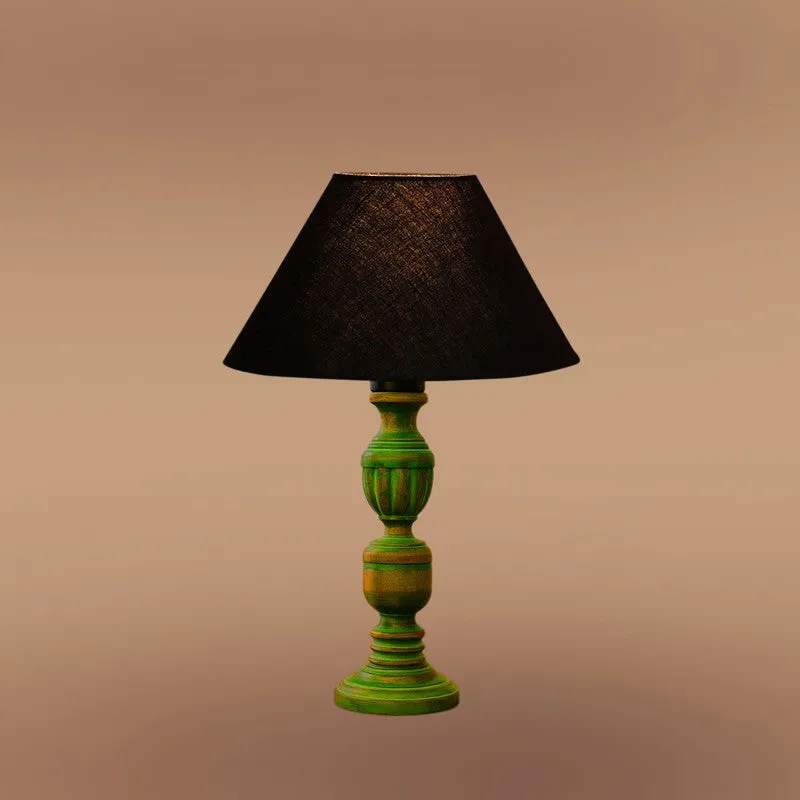 Arvello Ziora Wooden Table Lamp - Black media 6