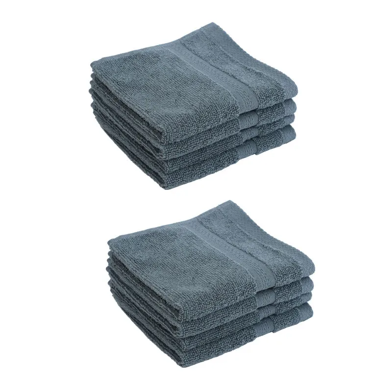 Miorah Face Towel (Grey) - Set Of Eight media 3