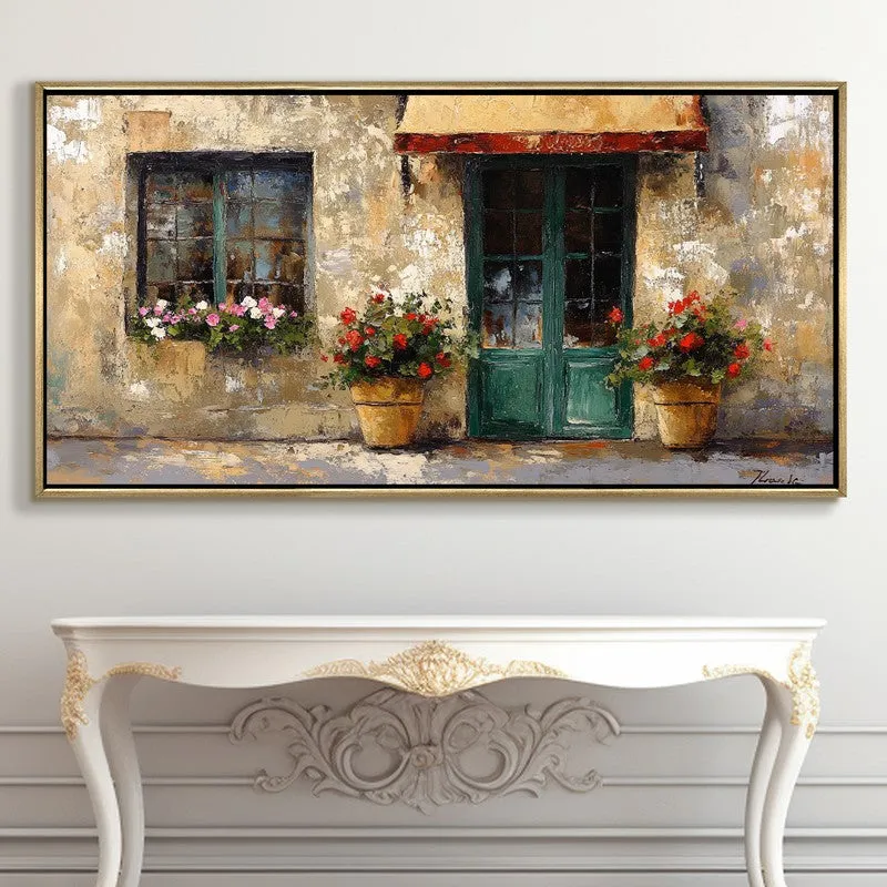 Portico Canvas Wall Painting With Frame media 5