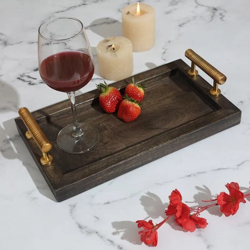 Iona Wooden Tray media 1