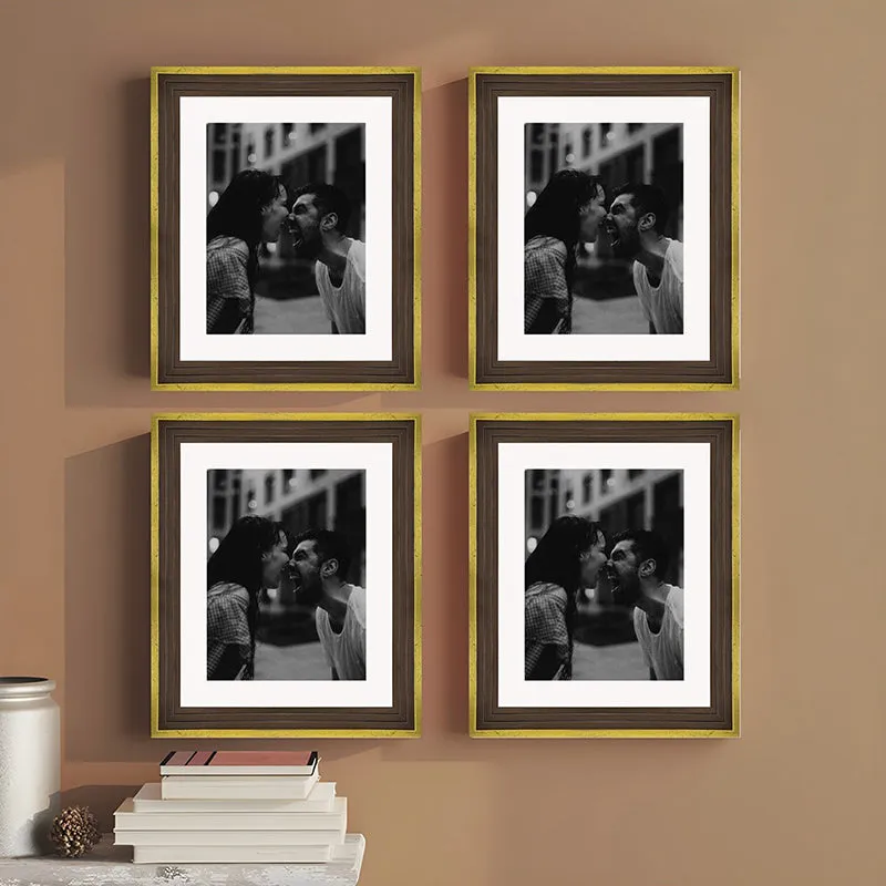 Timberina Lite Photo Frame (Gold) - Set Of Four media 1