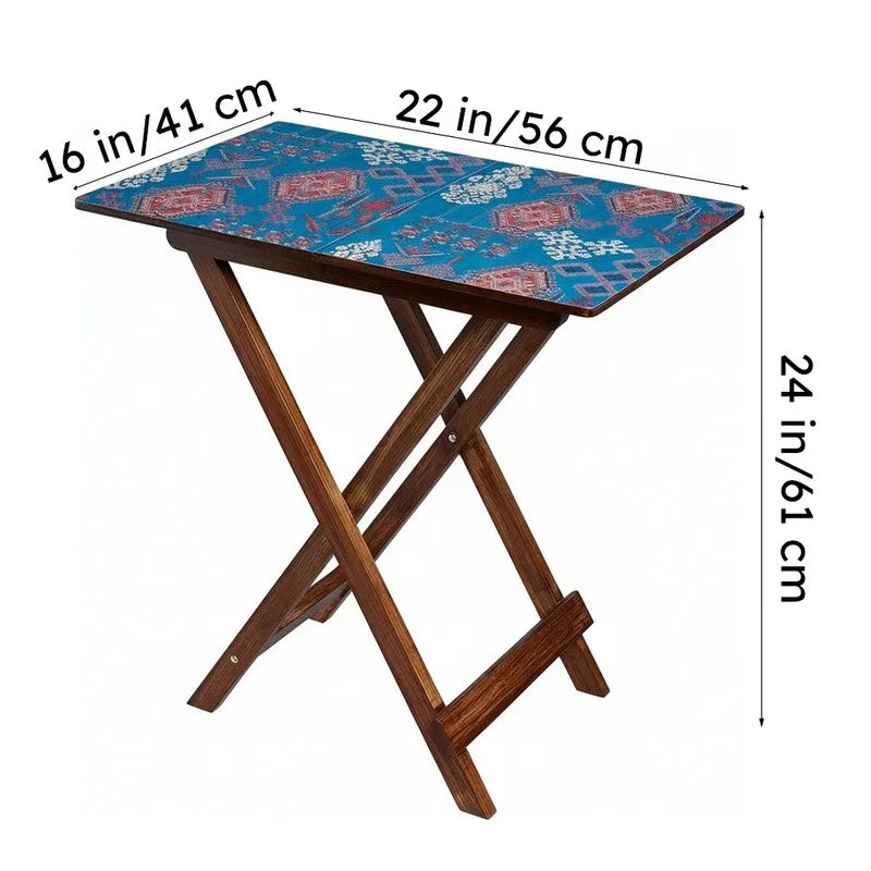 India Circus Wood Enchanting Folding Side Table media 9