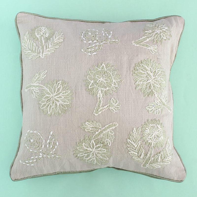 Dew Drops Embroidered Cushion Cover media 3