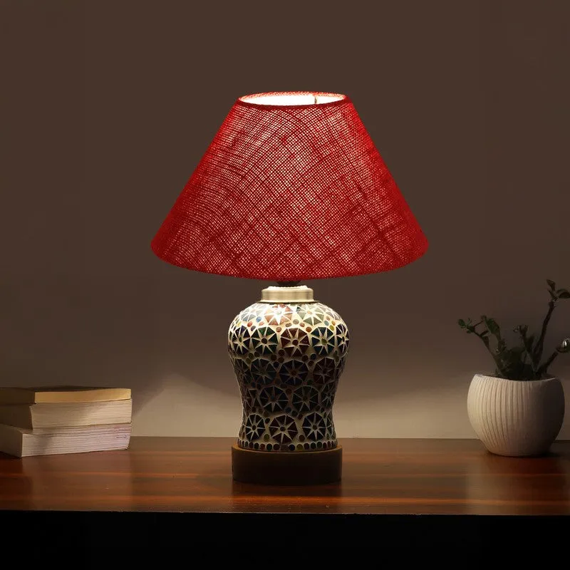 Canvix Wooden Table Lamp - Multicolor media 1