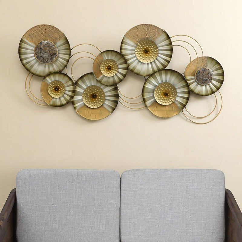 Hades Floral Polyresin Wall Accent
