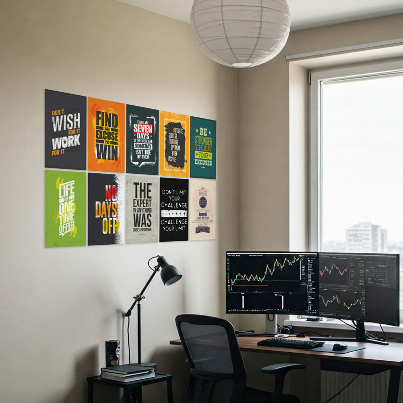 Motivate & Inspire Wall Poster - Set Of Ten media 4