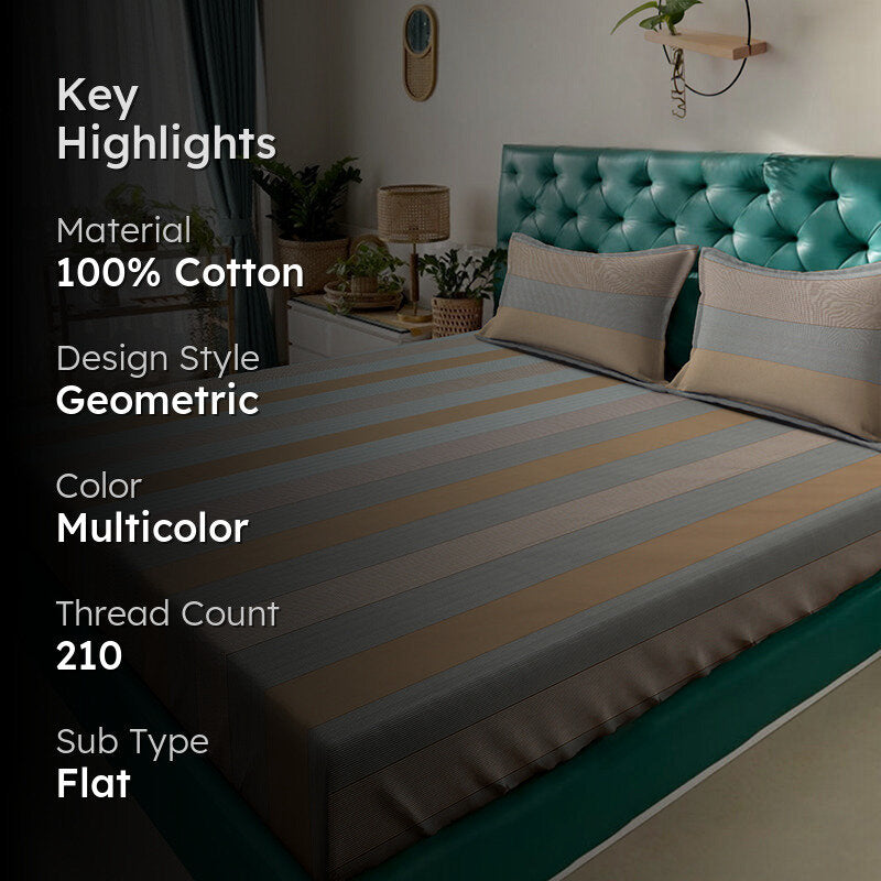 Avira I Cotton Bedsheet - 210 TC media 2