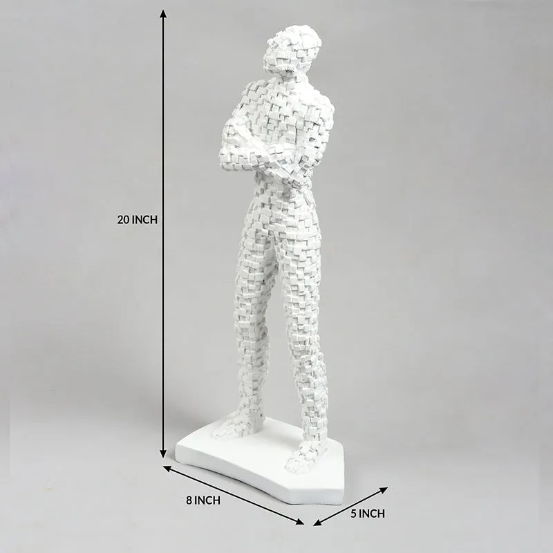 Stance Of Confidence Showpiece - White media 5