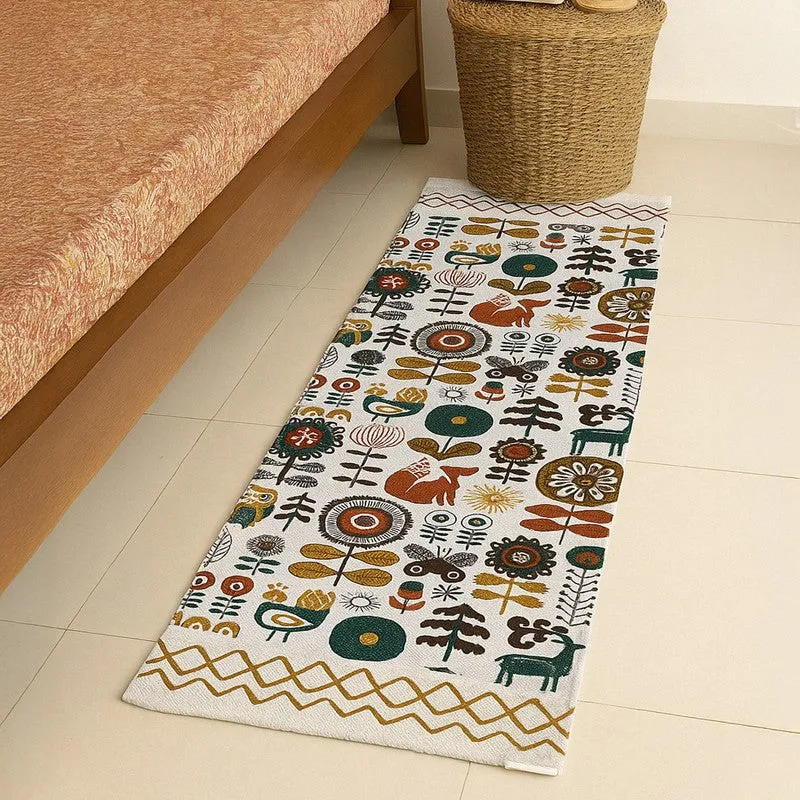 Blossom Bay Runner Rug - Green media 1