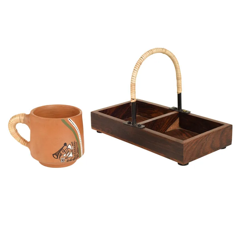 Zara Tray With Cup (150 ML) - Three Piece Set media 6