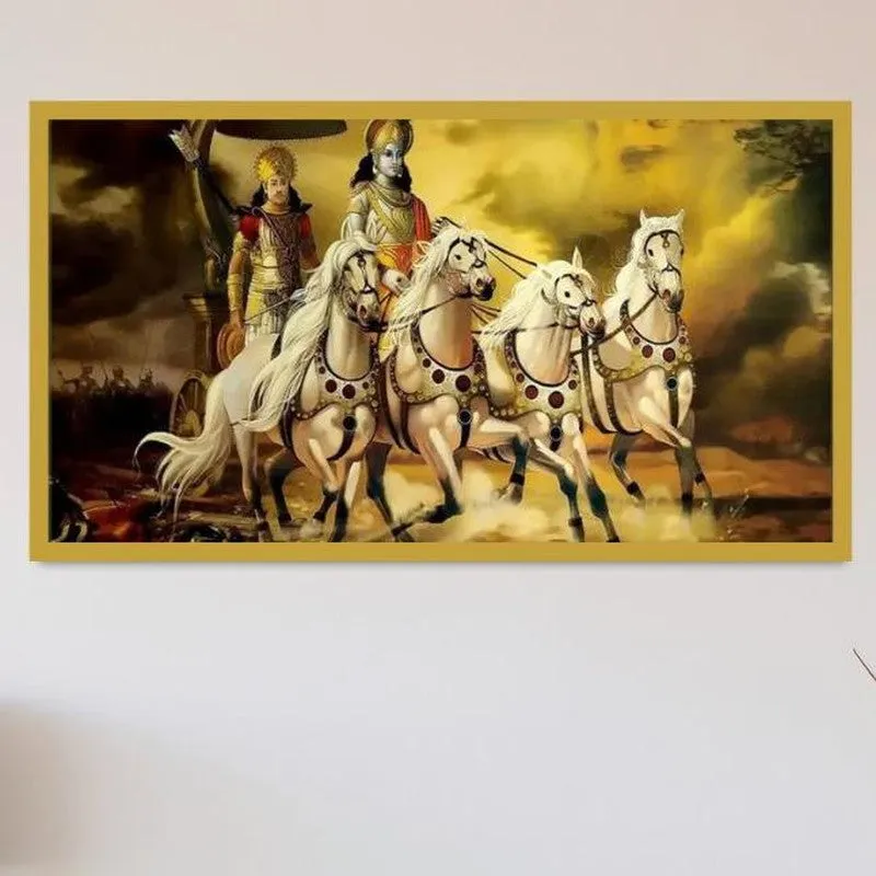 The Great Mahabharath Wall Painting media 3