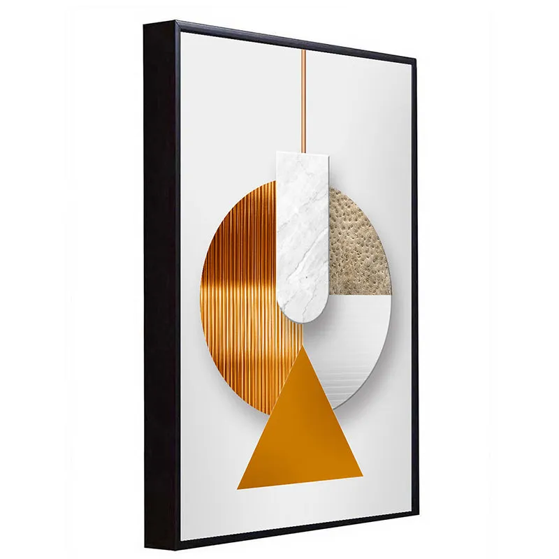 Geometric Time Wall Art - Set Of Two media 5