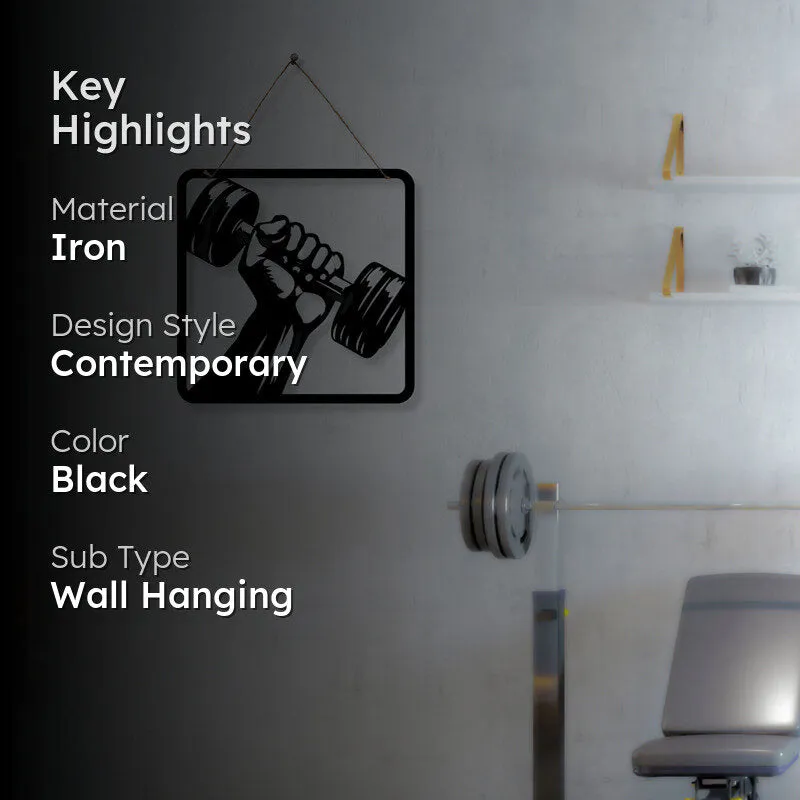 Strength Trainers Iron Wall Accent media 2