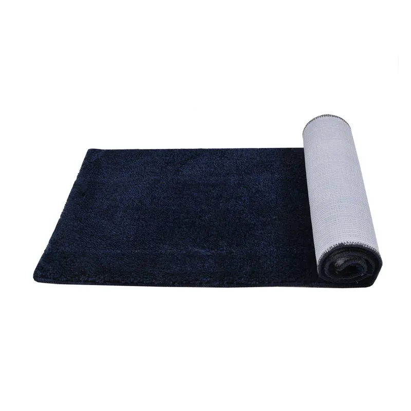 Sofstep Micro Fiber Runner Rug - Navy Blue media 4