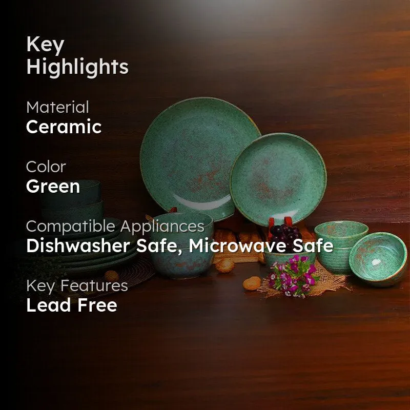 Lexira Handmade Dinner Set - 16 Piece Set media 2