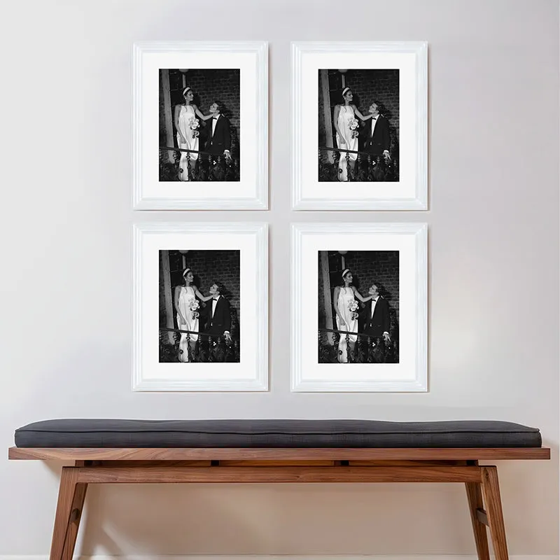 Treega Nuvo Photo Frame (White) - Set Of Four media 1